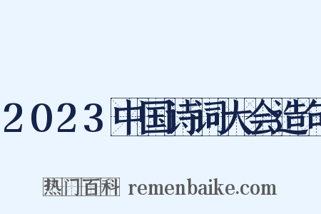 2023中国诗词大会造句是什么意思的图片